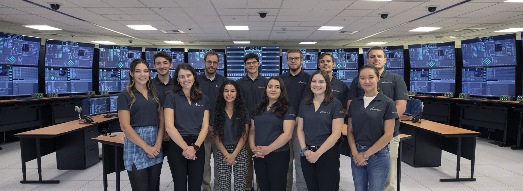 NuScale interns in E2 Center.